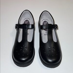 Footmates Classic Black Kids Shoes